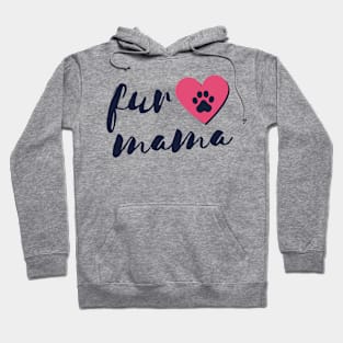 Black and Pink Heart Pet Lifestyle and Hobbies Hoodie